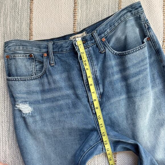 Madewell The Dadjean in Duane Wash: Ripped Edition Women’s Size 30 - Picture 7 of 11